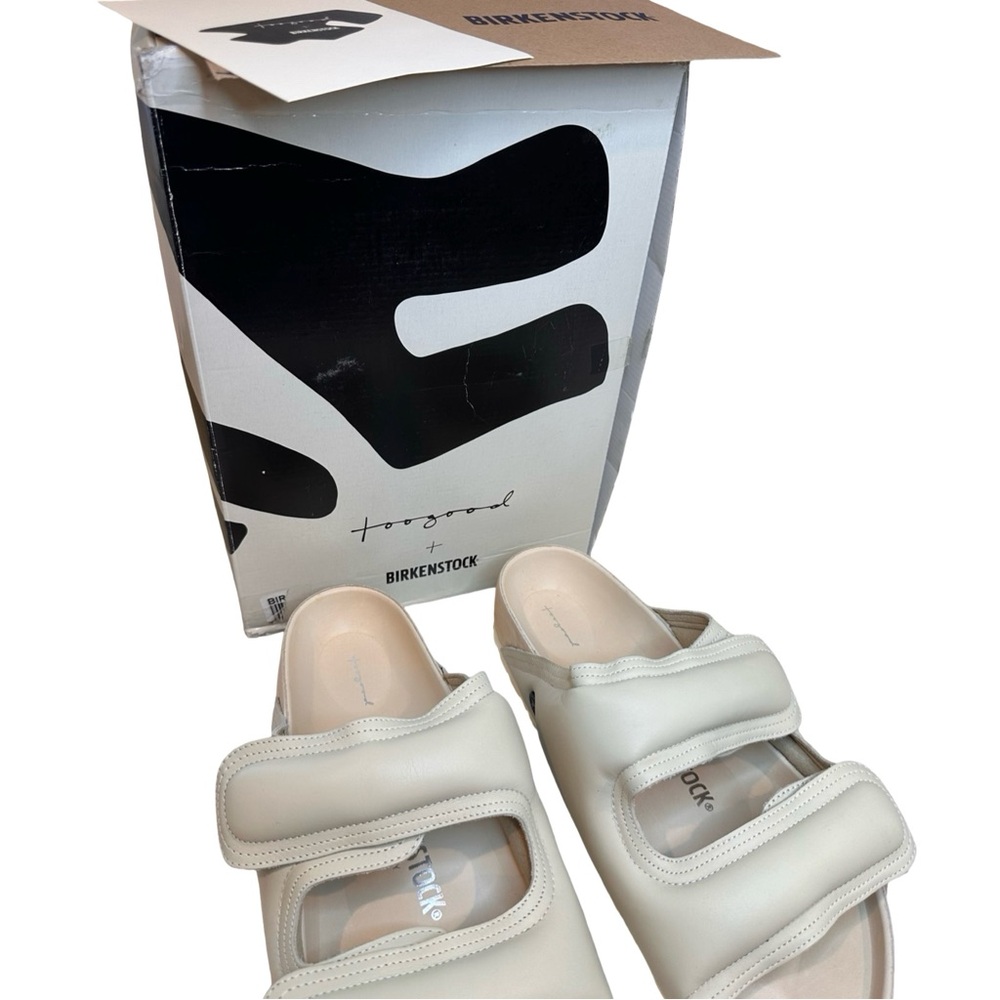 BIRKENSTOCK x Toogood Beach Comber in Cream - 1774 - IN BOX COLLAB pair - Picture 8 of 14
